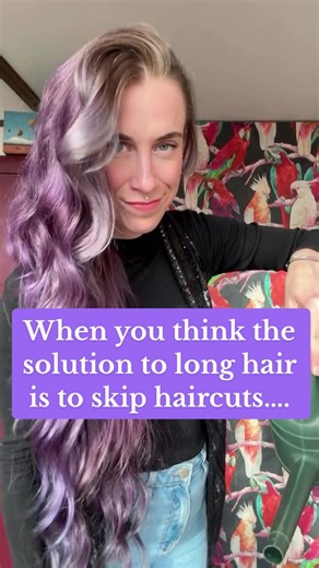 Growing your hair but scared of trims? I get it. Skipping trims feels safer, but it actually does the opposite. Split ends travel upward, hair starts breaking, and suddenly your hair just… stops getting longer. You’ve probably tried this before. You asked for just a little trim and walked out thinking: why is SO much gone?! And that fear makes total sense. That’s exactly why my Healthy Haircut works different. I combine the Search & Destroy method (only cutting damaged split ends) with Hairdusti