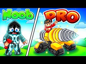 Upgrading From NOOB To GOD In DRILL DIGGING SIMULATOR!