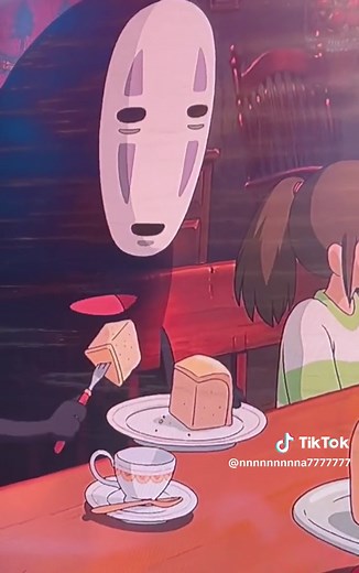 カオナシがケーキを食べるシーンの魅力