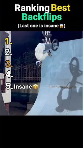 Ranking Best Backflips🤩
