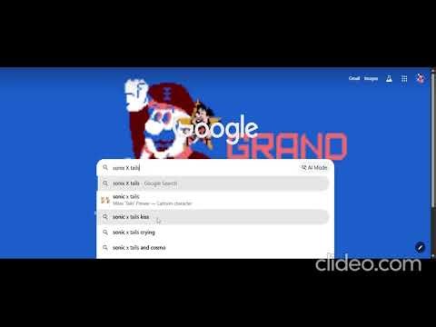 searching up "sonic X tails" on google