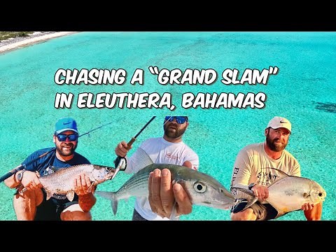 Fly Fishing Eleuthera Bahamas for a GRAND SLAM! Tarpon, Bonefish, Permit