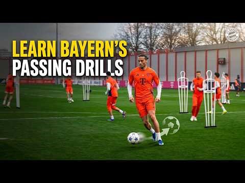 ⚽📢Passing Drills Bayern Munich Uses in Training