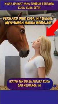 This Horse's Unique Behavior Turns Out to Have Deep Meaning #shorts