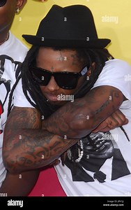 Lil' Wayne at the 2008 MTV Video Music Awards held at the Paramount Pictures Studios in Los Angeles, CA. The event took place on Sunday, September 7, 2008. Photo by: PRPP Pacific Rim Photo Press Stock Photo - Alamy