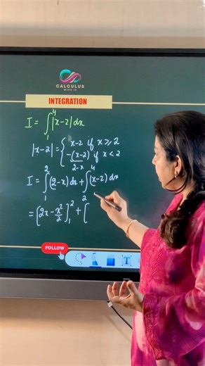 35K views · 963 reactions | Definite Integration problem involving modulus ⭐️⭐️⭐️⭐️ #maths #mathematics #mathreels #calculuswithij #calculus #integration #integrals #education #mathstudent #EducationMatters #mathreels | Concepts by Indervir Jolly | Facebook