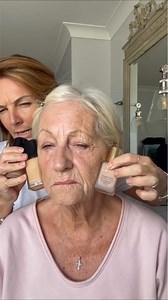 963K views · 2.5K reactions | A couple of weeks ago I asked you to let me know the biggest makeup buying problems you had and right at the top of the list was... foundations! After showing you this week that you don't need to spend a fortune to find the perfect one for you, here's a quick tutorial with my mum @lincordery on how to select the perfect shade in store AND how to apply it perfectly with the Donna May London brush set! | Donna May London | Facebook