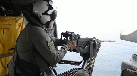 What it’s like to be a US Navy door gunner