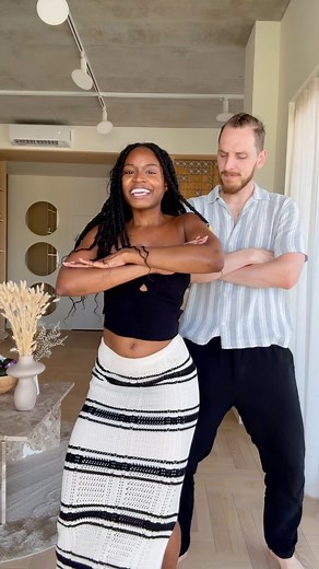 Simas said he’s Dominican for this one 😂 because dembow goes hard 💀 | Avri&Simas