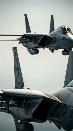 F-14 Tomcat: Legendary Mach 2.3 Jet with 190km Missiles!