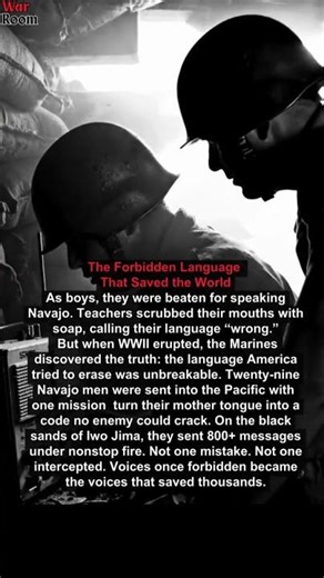 The Navajo Code Talkers Helped Change WWII History #shorts