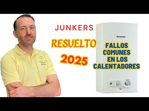 Junkers water heater broken? Repair it in 5 minutes without a technician!