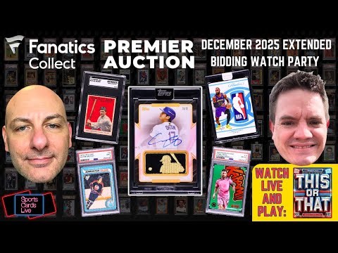 $1M+ Shohei Logoman + Messi Kaboom 1/1 + PSA 9 Gretzky | Fanatics Collect Dec 2025 Premier Auction