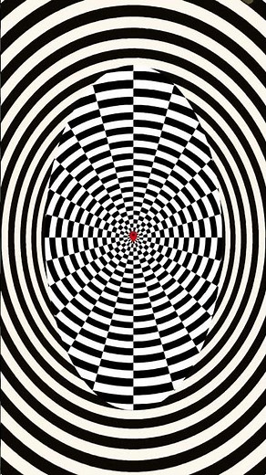 Can You Watch This Moving Optical Loop Without Blinking?