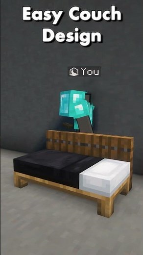 Easy Couch Design | Minecraft Tutorial