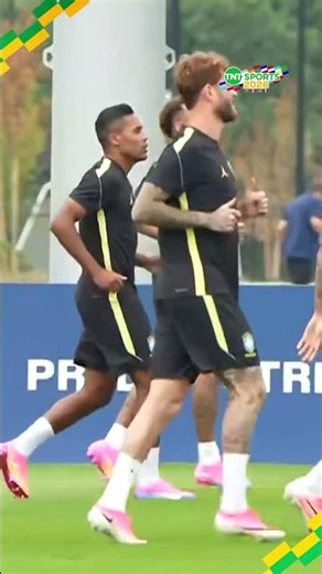 NEYMAR TREINANDO JUNTO COM A SELEÇÃO BRASILEIRA! TÁ ACONTECENDO, TROPA!🤩 #shorts