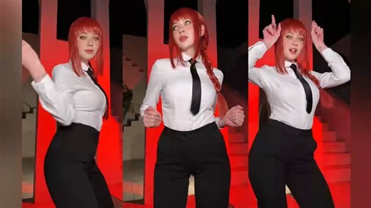 哥特美女Pinkchyu热舞