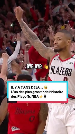 Dame Time : Le match fou de Damian Lillard il y a 7 ans (50 pts, game-winner)