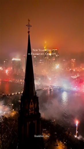 #frankfurt - Explore & fall in love! on Instagram: "New Year’s Eve in Frankfurt✨ #2026 #nye"