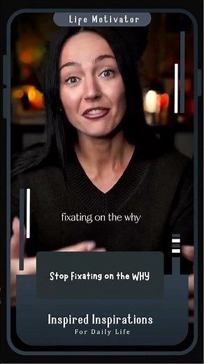 Stop Fixating on the WHY - Life Motivator #viral #lifelessons #lifeadvice #why #motivation