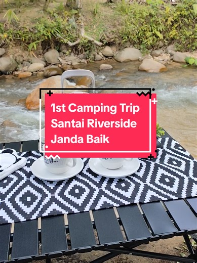 1st timer camping. Maaf lah kami baru belajar. #camping #piknik #newbie #familytime