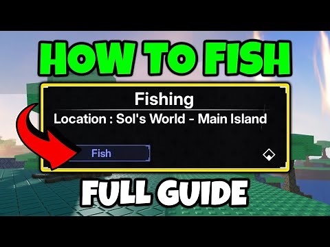 How to FISH in SOL'S RNG - Fish Shop Locations and Rare Auras Guide [SOL'S RNG] Roblox