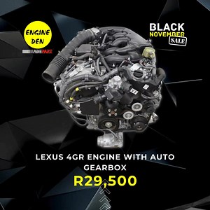 Lexus 4GR Engine With Auto Gearbox - R29,500 | EngineDen