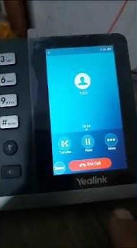 Yealink Hybrid mode microsoft teams and sip intercom with asterisk call for details #yealink