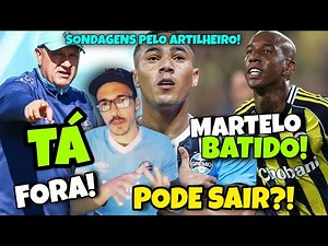 🚨⚠️ DEMISSÃO CONFIRMADA NO GRÊMIO, MARTELO BATIDO SOBRE REFORÇO, SONDAGENS POR CARLOS VINÍCIUS..