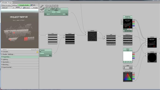 电波UI效果 Shader Forge unity