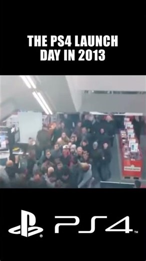 The PS4 Launch in 2013 | #ps4 #playstation #2010s #nostalgia #shorts