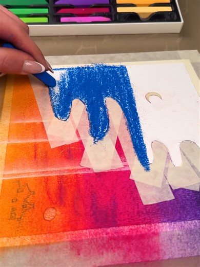 Drawing hack that makes every canvas magical🖼️🎨