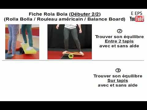 Arts du Cirque - Fiche Rola Bola pour débuter