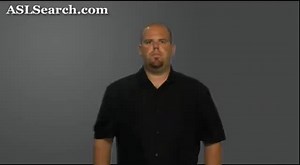 Watch how to sign 'abrupt' in American Sign Language.