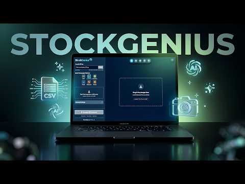 StockGenius - AI-Powered Stock Metadata Generator (Demo)