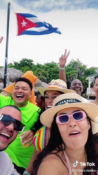 Enjoying a Tropical Day at the Beach in Cuba