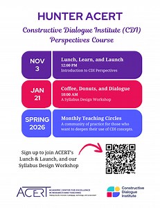 Building Bridges Through Constructive Dialogue: The CDI Perspectives Program at Hunter