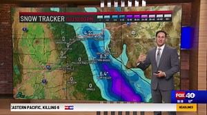 Rain enters the Sacramento Valley forecast