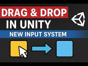Drag and Drop in Unity in 7 Minutes - (New Input system)