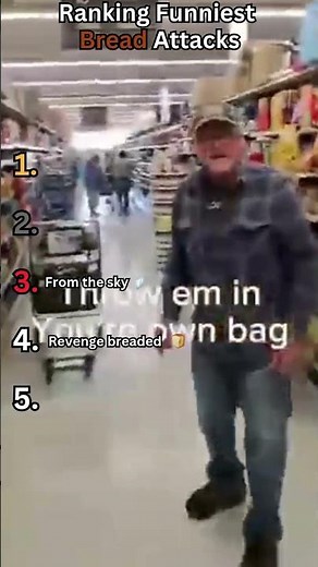 Ranking Funniest Bread Attacks... Subscribe please