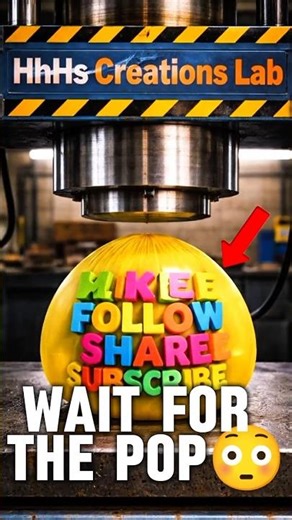Stress Ball Explosion Under Pressure 💥 Satisfying Burst + Surprise Inside 😳