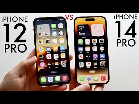 iPhone 14 Pro Vs iPhone 12 Pro! (Comparison) (Review)