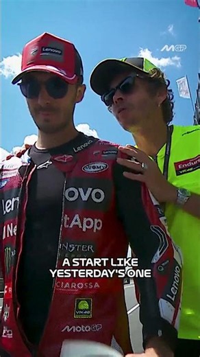 Valentino Rossi's pep talk! 👨‍⚕️