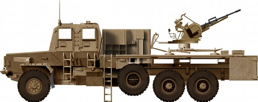 Bosvark SPAAG - Tank Encyclopedia