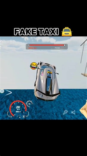 FAKE TAXI 🚖 Car Parking Multiplayer 😲 #carparkingmultiplayer #youtubeshorts