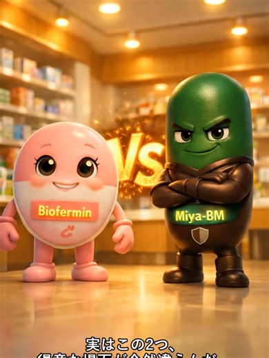 お腹の調子が悪い…整腸剤、どっちでも同じだと思ってない？実はビオフェルミンとミヤBM、得意な場面が違うんです。 ━━━━━━━━━━━━━━━ 📚 薬の使い分けショート動画 ⏱ 60秒でわかりやすく解説！ 👤 フォローで見逃さない 🔔 ━━━━━━━━━━━━━━━ お腹の調子が悪い…整腸剤、どっちでも同じだと思ってない？実はビオフェルミンとミヤBM、得意な場面が違うんです。 ━━━━━━━━━━━━━━━ 📚 薬の使い分けショート動画 ⏱ 60秒でわかりやすく解説！ 👤 フォローで見逃さない 🔔 ━━━━━━━━━━━━━━━ ⚠️ この動画は情報提供を目的としたものであり、特定商品の推奨や医療行為の代替ではありません。薬の使用については添付文書をお読みいただくか、医師・薬剤師にご相談ください。 #ビオフェルミン #ミヤBM #整腸剤 #乳酸菌 #酪酸菌 #腸活 #お腹の調子 #抗生物質 #腸内フローラ #薬の使い分け #健康 #医療 #薬 #OTC #1min_meds ⚠️ この動画は情報提供を目的としたものであり、特定商品の推奨や医療行為の代替ではありません。薬の使