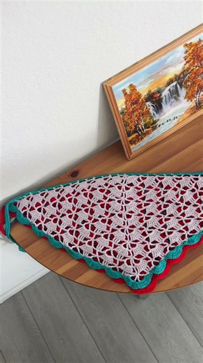 Crochet Bandanna 8 out of 100 complete #crochet