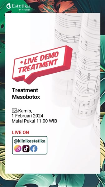 Buat kamu yang mau tau apa itu treatment Meso Botox, berikut...