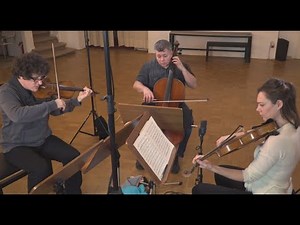 Jacques Thibaud String Trio - W.A. Mozart: String Trio No. 2 in G minor, K. 404a, Fuga. Allegro