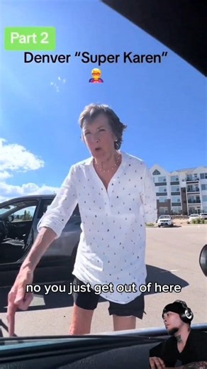 Karen Said She Owns The Parking Lot...🤣 #karen | Karen's Gone Wild